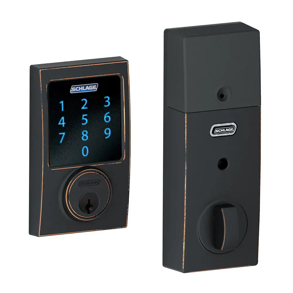 Schlage BE469NX CEN 716 Connect Century Touchscreen Deadbolt