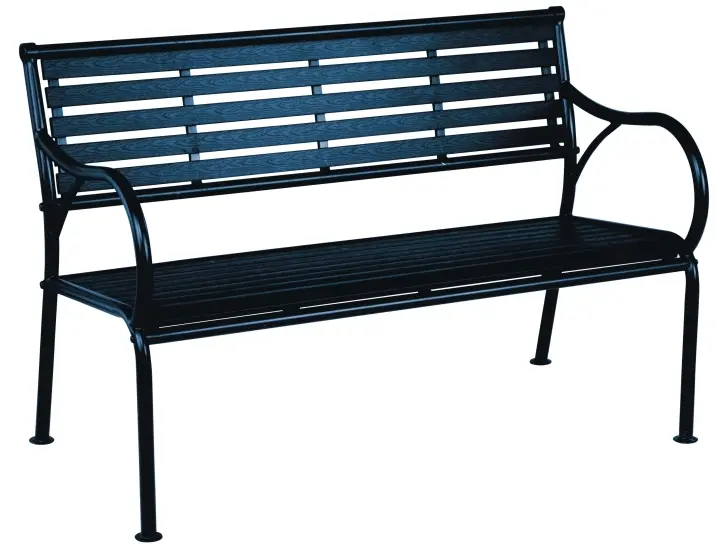 Living Accents 710.080.115 Polywood Steel Bench