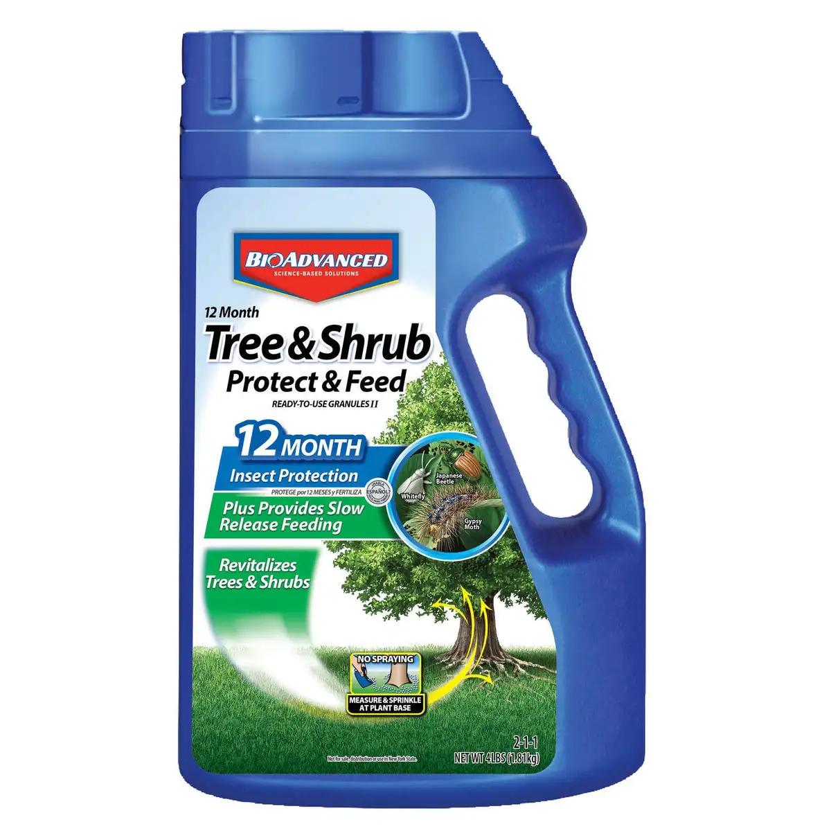 BioAdvanced 701900B Tree & Shrub Protect & Feed Granules