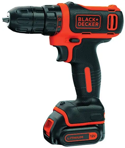 Black & Decker BDCDD12C Cordless Keyless Drill Driver