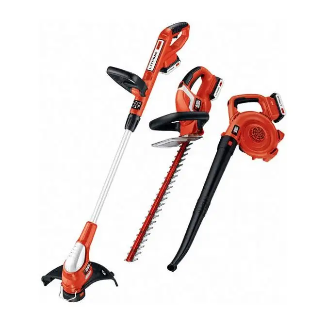 Black & Decker LC3K220 String Trimmer/Hedge Trimmer/Sweeper Combo Kit