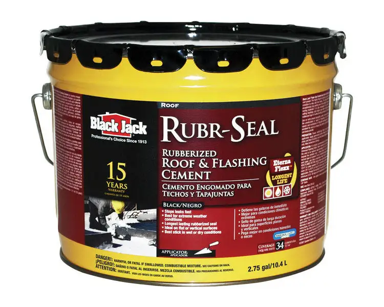 Black Jack 6148-9-27 Rubr-Seal Rubberized Roof & Flashing Cement