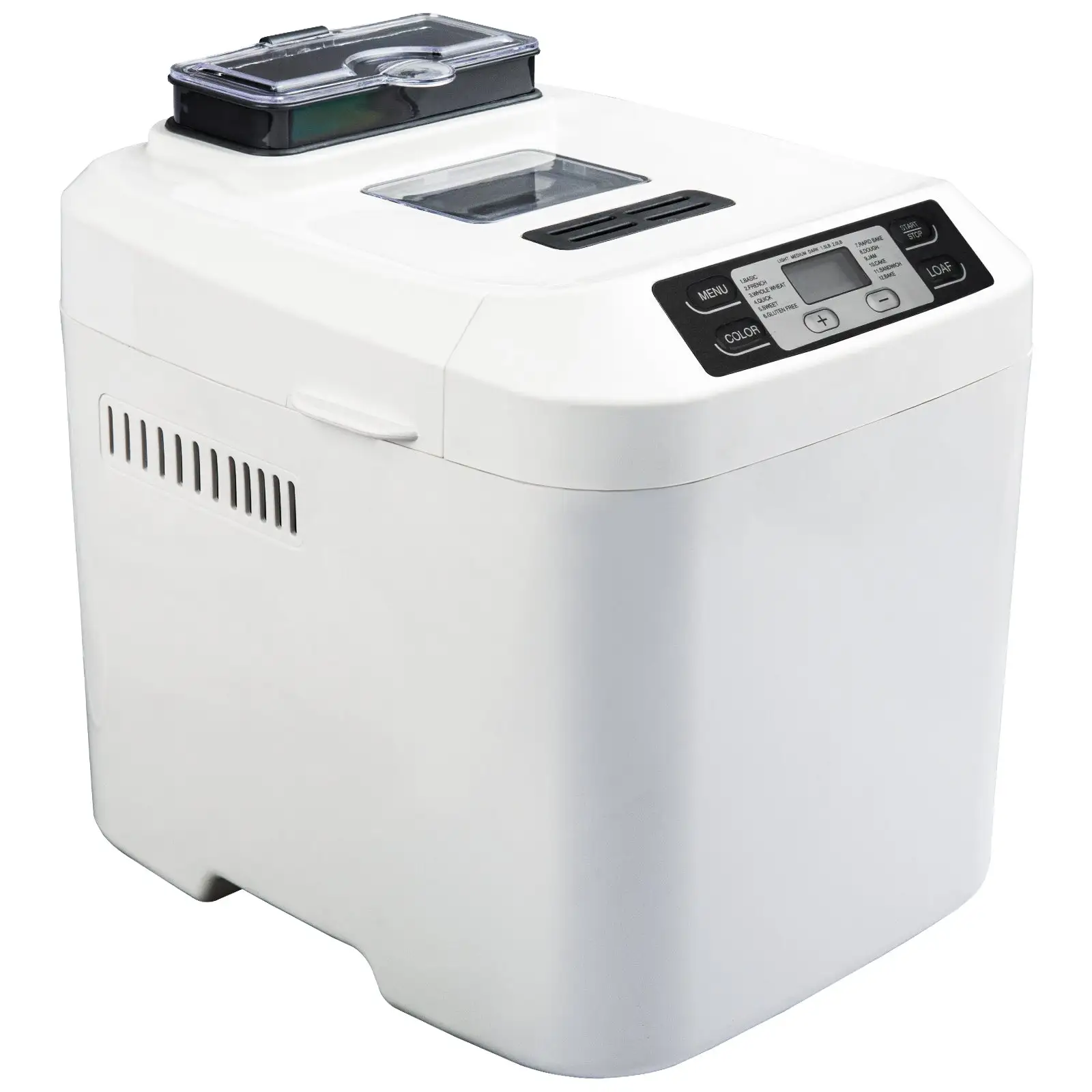 Tesco 2 Lb Loaf 12 Program Automatic Bread Maker Dough Kneader Machine ...