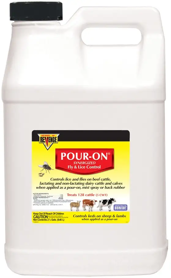 Bonide 46431 Revenge Pour-On Fly & Lice Control