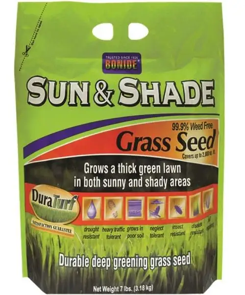 Bonide 60224 Sun & Shade Grass Seed