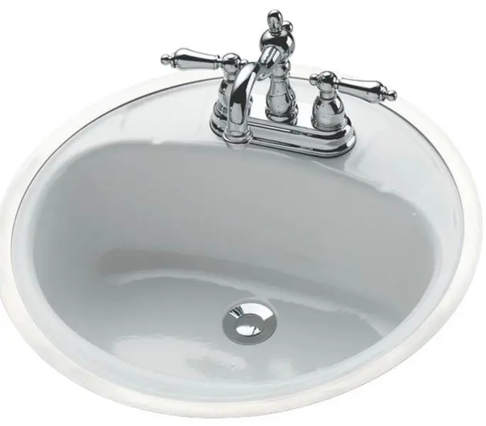 Bootz 021-2430-00 Round Lavatory Steel