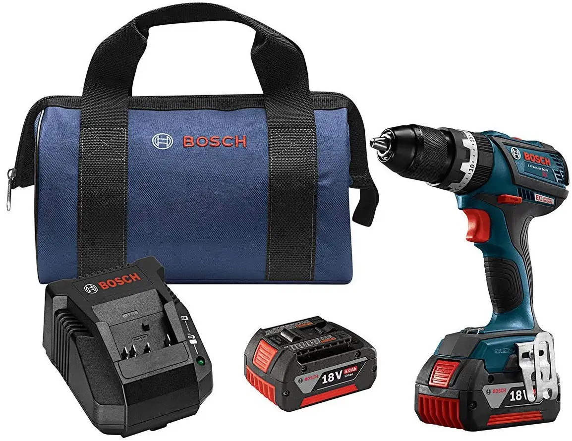 Bosch HDS183-01 EC Brushless Compact Tough Hammer Drill/Driver Kit