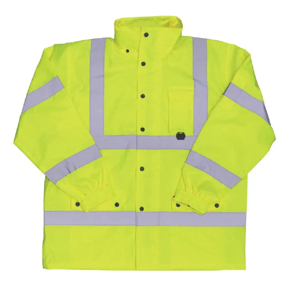 Boss 3NR60002X Hi-Vis Polyester Raincoat