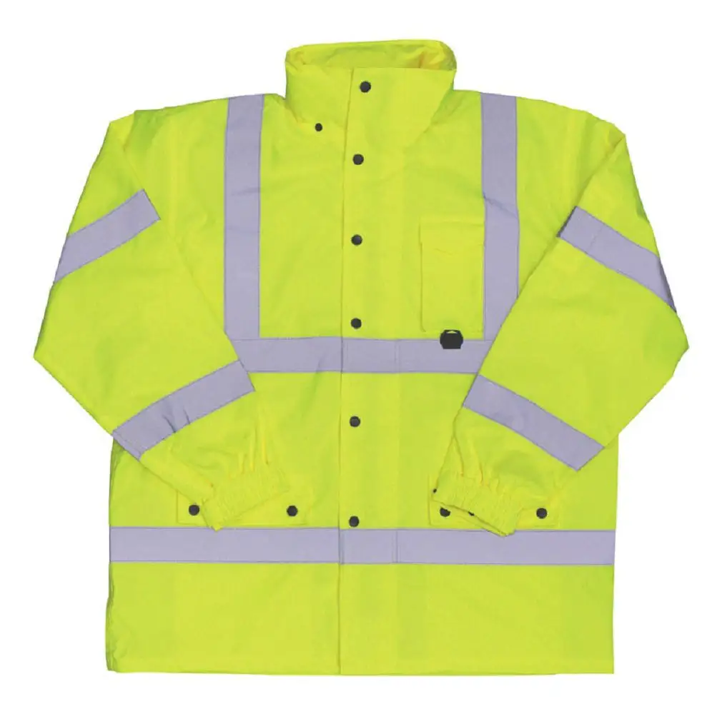 Boss 3NR60003X Hi-Vis Polyester Raincoat