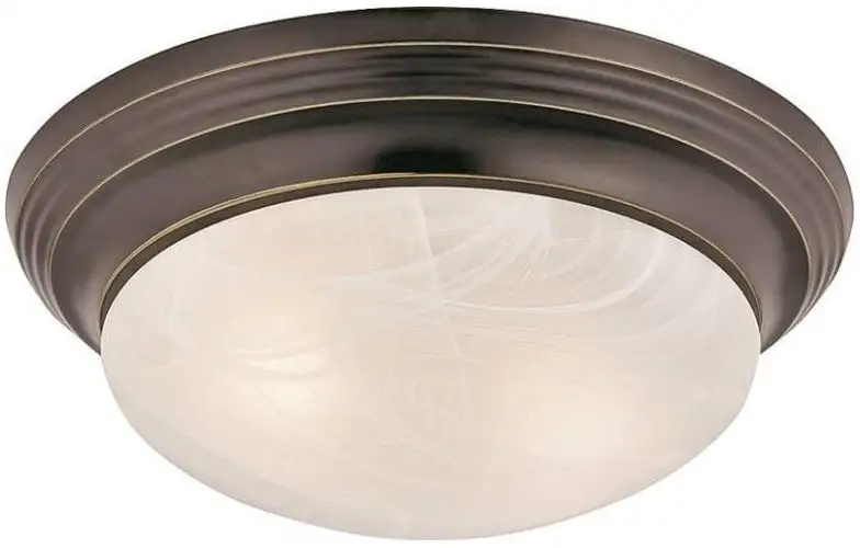 Boston Harbor 563116VB 2 Light Flushmount Ceiling Fixture