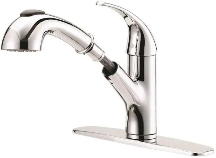 Boston Harbor FP4A4079CP Single Handle Pullout Kitchen Faucet