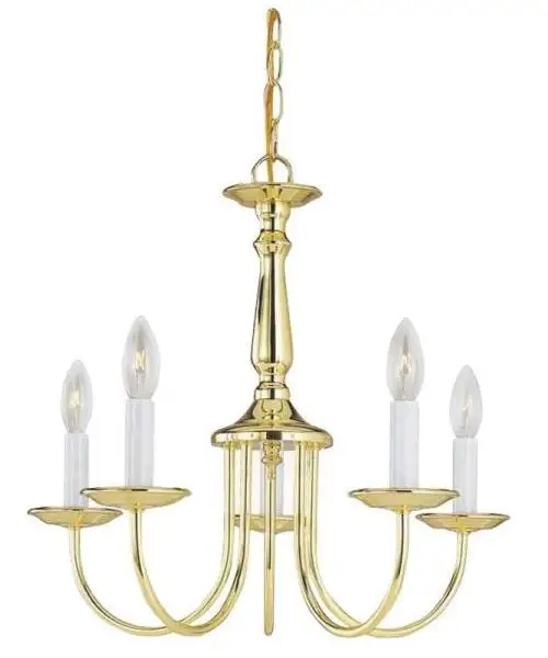 Boston Harbor RF01 Five Light Chandelier