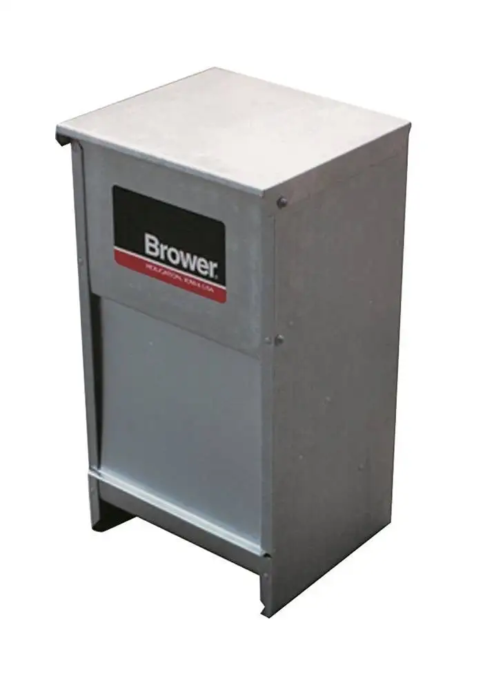 Brower DF25 Galvanized Steel Dog Feeder