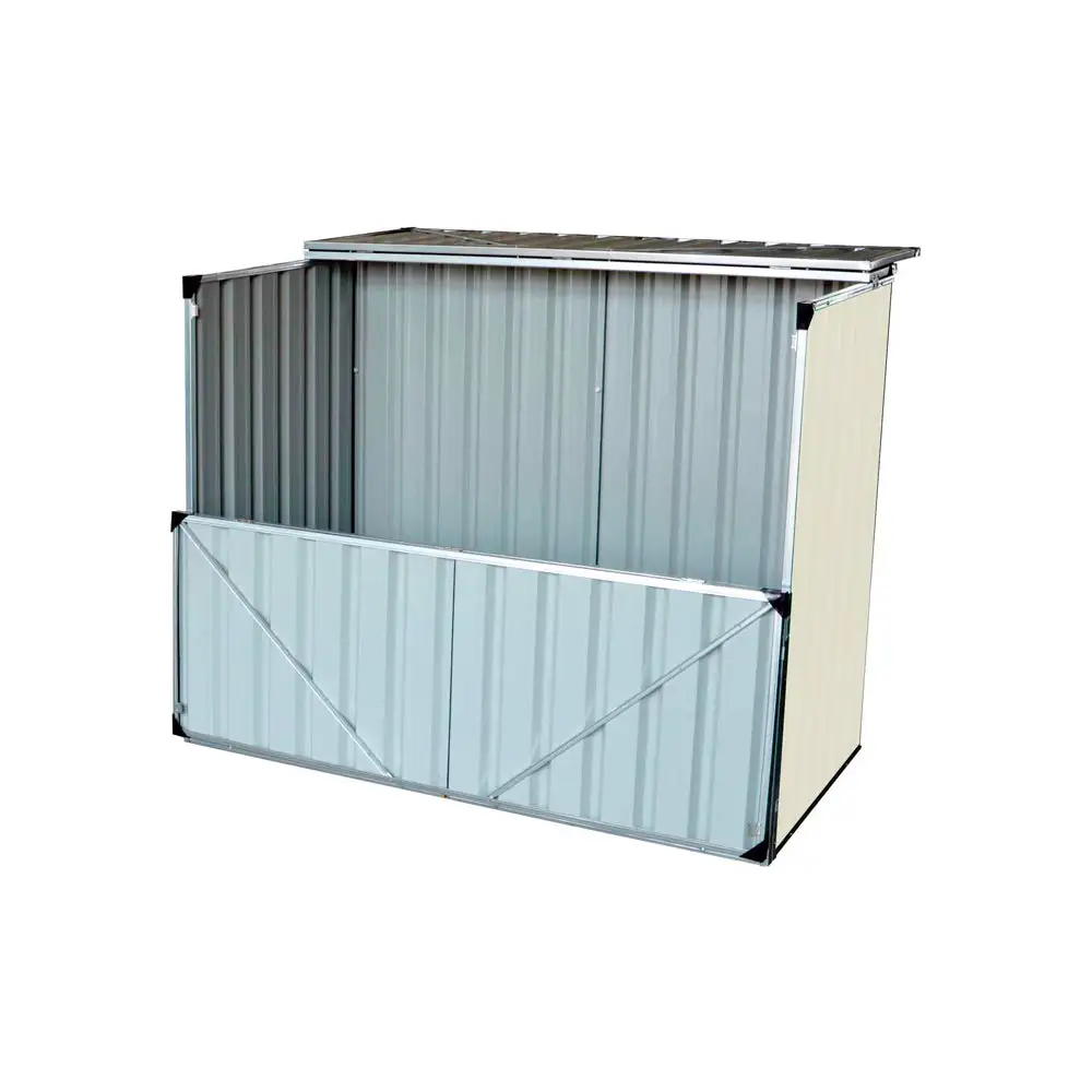 Build-Well SW0403HSH-CM Metal Storage Shed