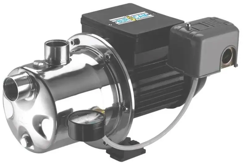 Bur Cam 506518SS 3/4 HP Shallow Well Jet Pump