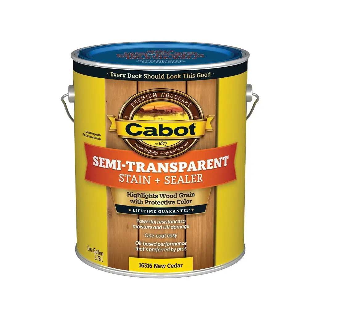 Cabot 16316 Series 140.0016316.007 Exterior Stain