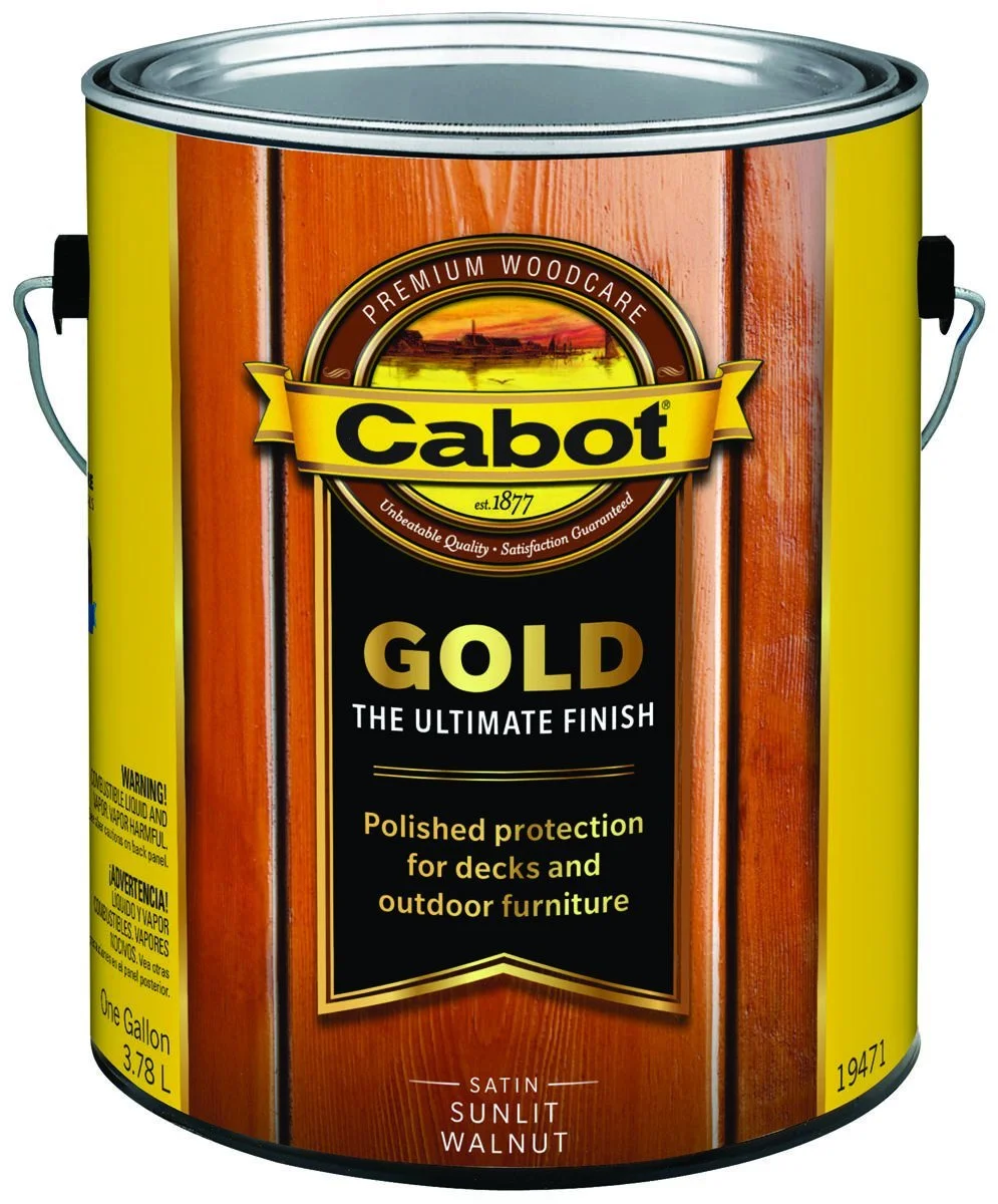 Cabot 19471 Gold Oil Exterior Deck Varnish