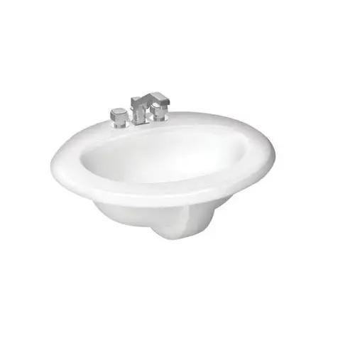 Cato 23031010100 Commercial Lavatory Sink Drop-In-Oval