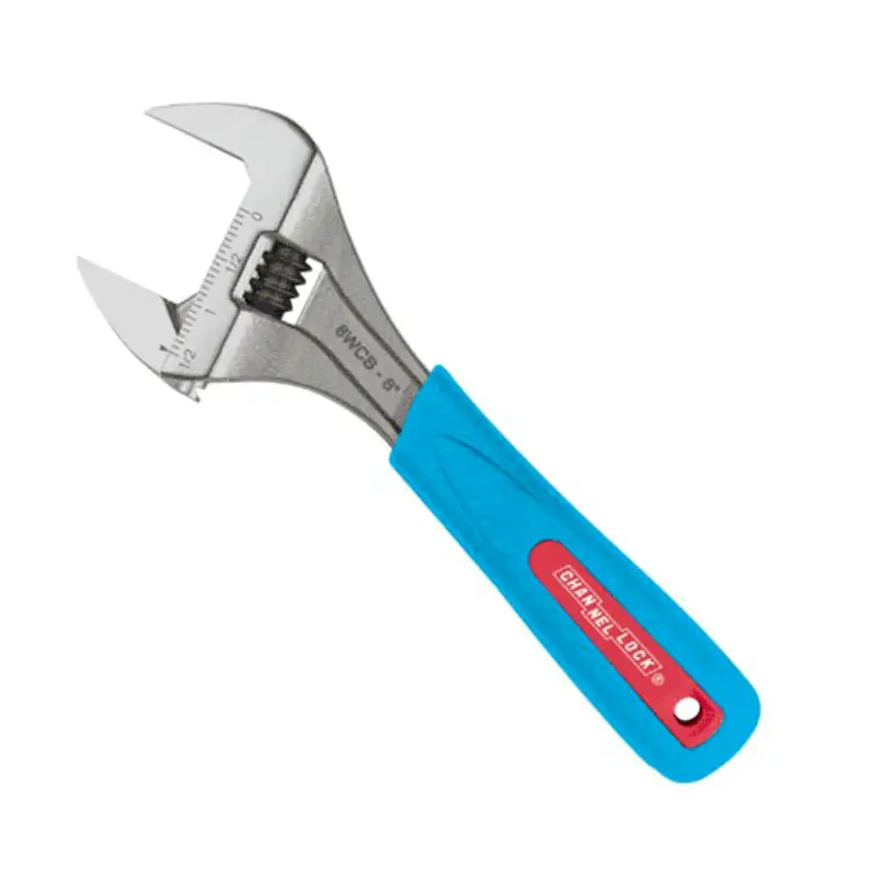 Channellock 8WCB Adjustable Wrench with Code Blue Grips