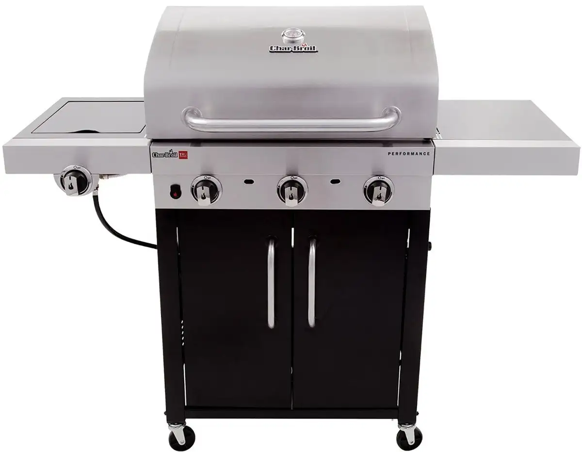 Char-Broil 463371316 Performance Tru-Infrared 3-Burner Gas Grill With Cabinet