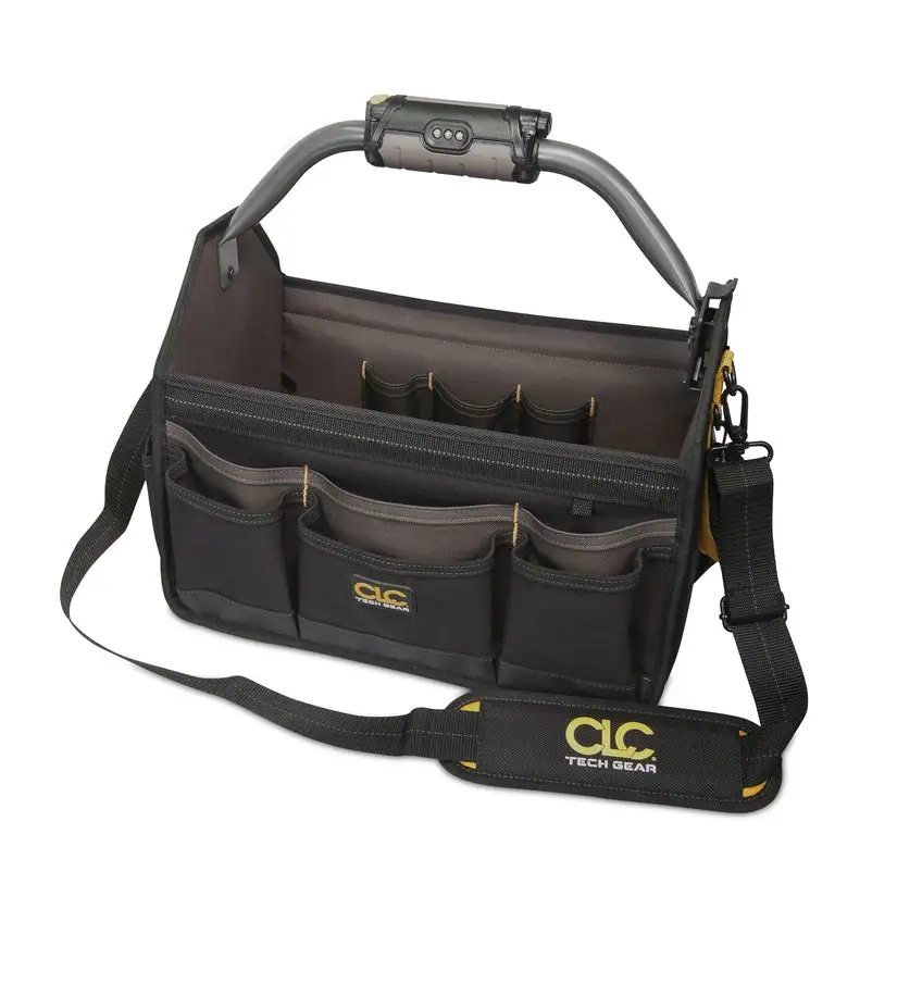 CLC L234 Tech Gear 22 Pocket Light Handle Open Top Tool Carrier