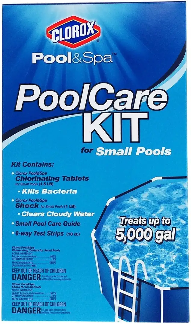 Clorox 69000CLX Pool & Spa Pool Care Kit For Small Pools