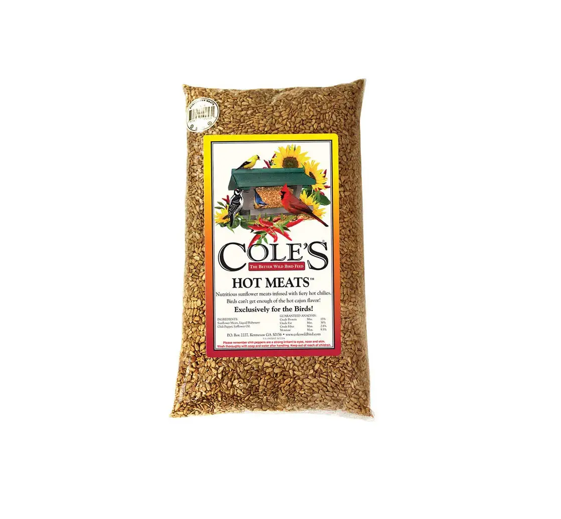 Cole's HM20 Hot Meats Sunflower Meats Wild Bird Food