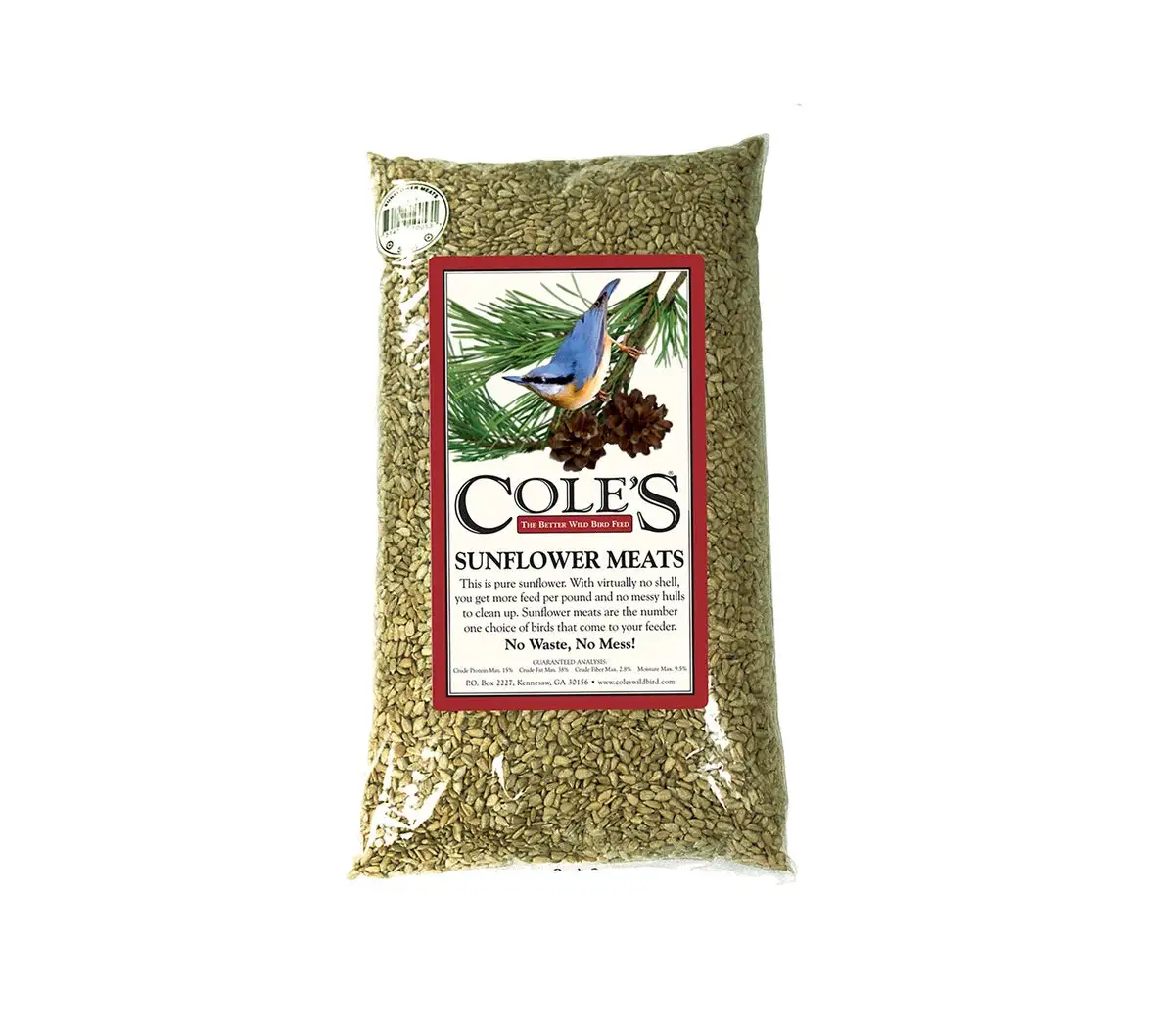 Cole's SM20 Sunflower Meats Wild Bird Food