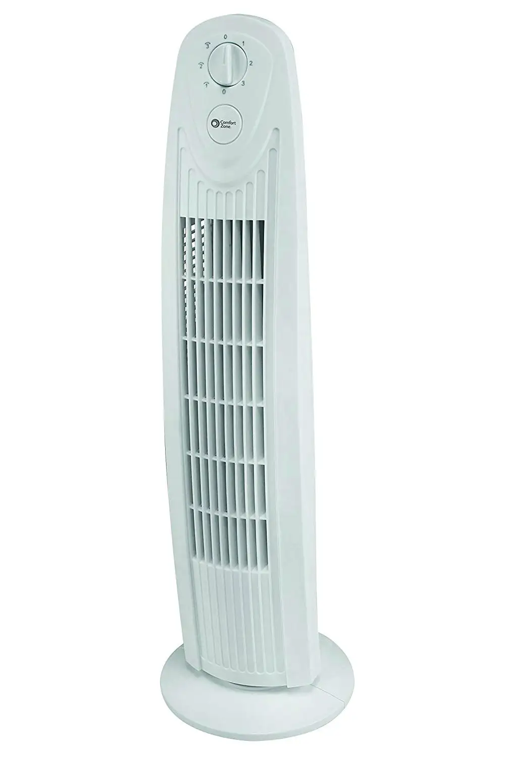 Comfort Zone CZTF329WT 3 Speed Electric Oscillating Pedestal Fan