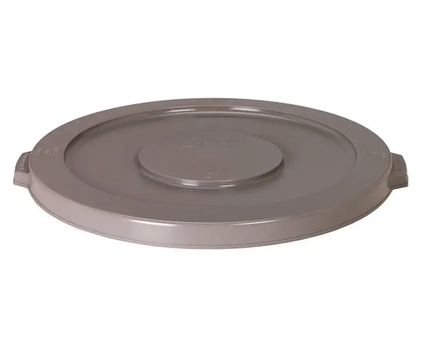 Continental 5501GY Huskee Refuse Container Lid Round