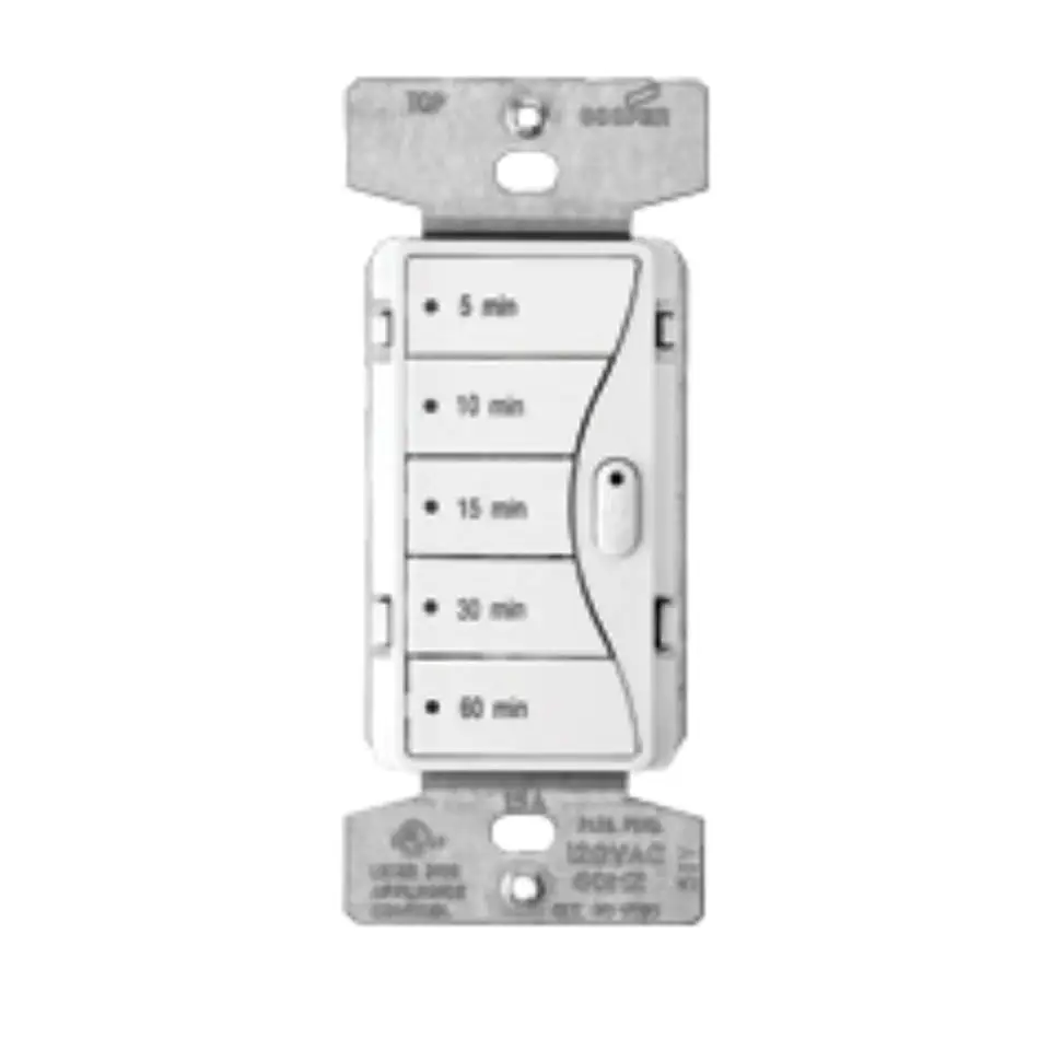 Cooper Wiring 9591DS Aspire 5-Button Preset Hour Timer