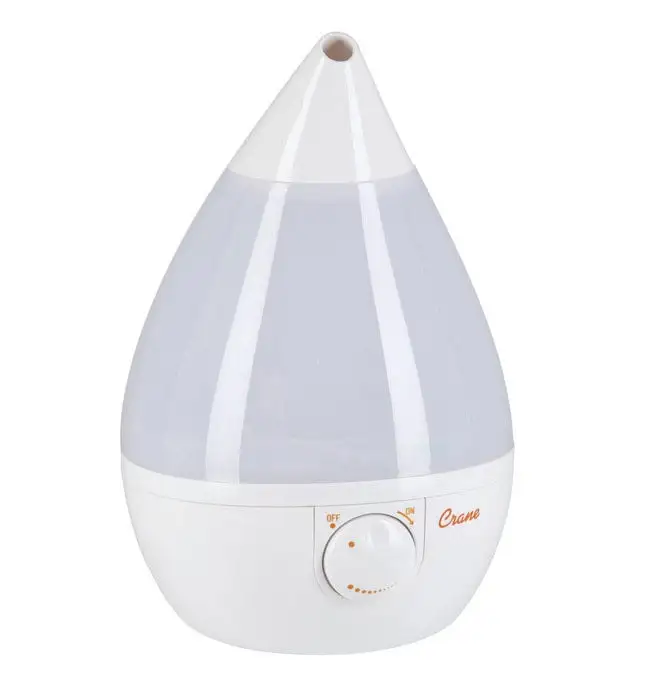 Crane EE-5301W Cool Mist Drop Shape Humidifier