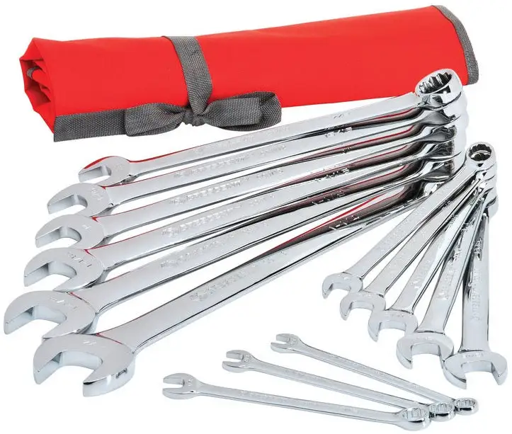 Crescent CCWS4 SAE Combination Wrench Set