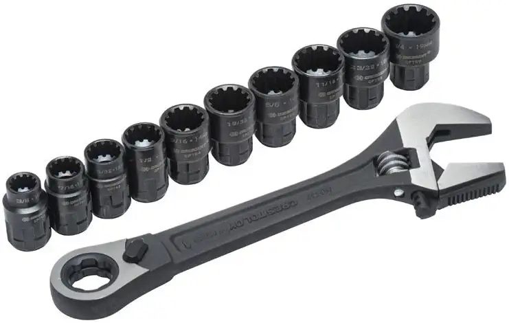 Crescent CPTAW8 Adjustable Wrench Set