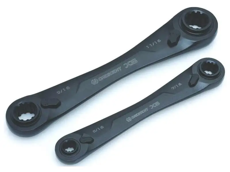 Crescent CX6DBS2 X6 4-in-1 Double Box Ratcheting Wrench Set