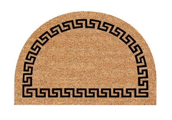 Decoir 42681 Half Round Entrance Mat