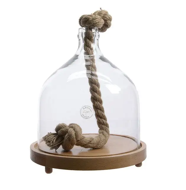 Decoris 869165 Cloche With Rope