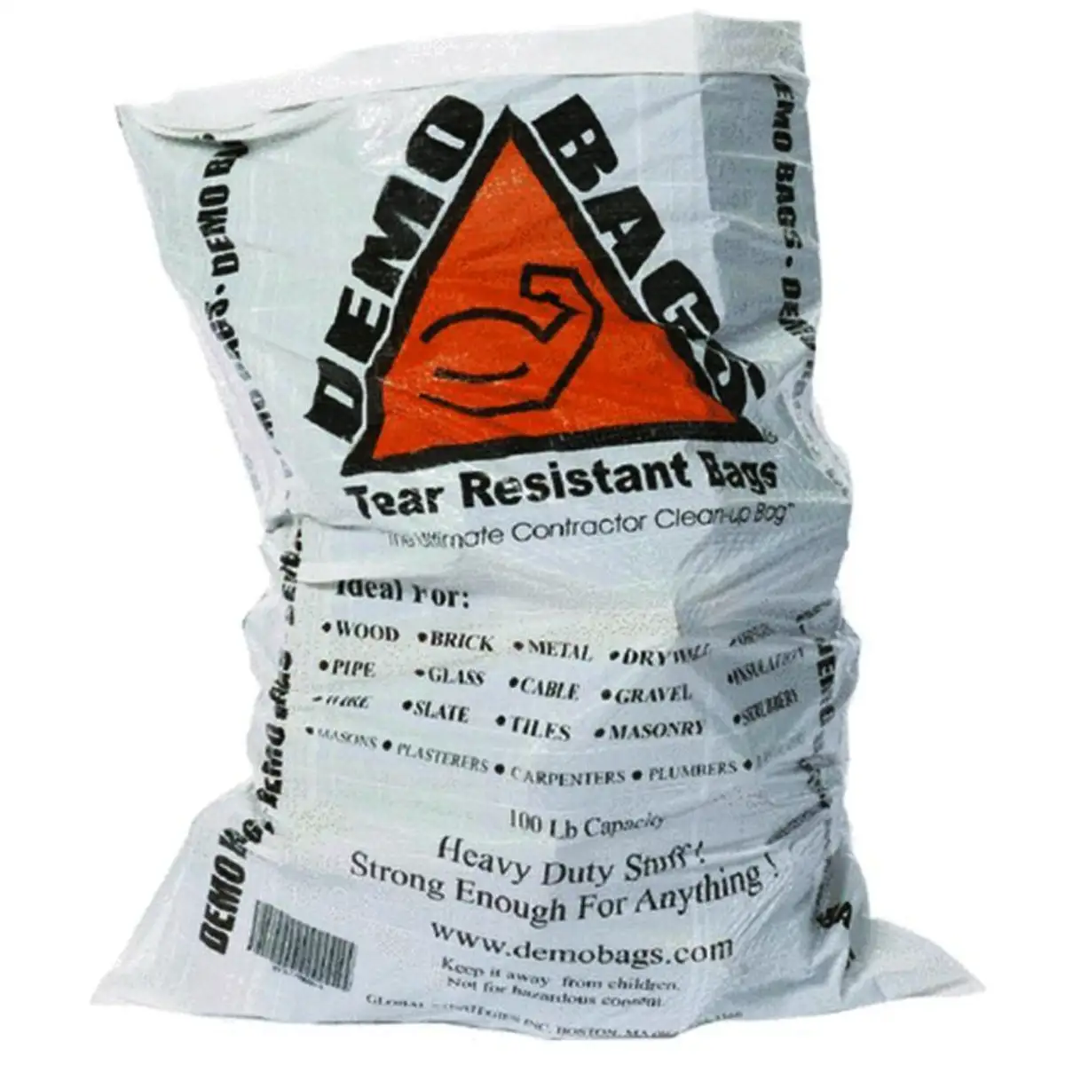 Demobags 897677000040 Tear Resistant Trash Bags