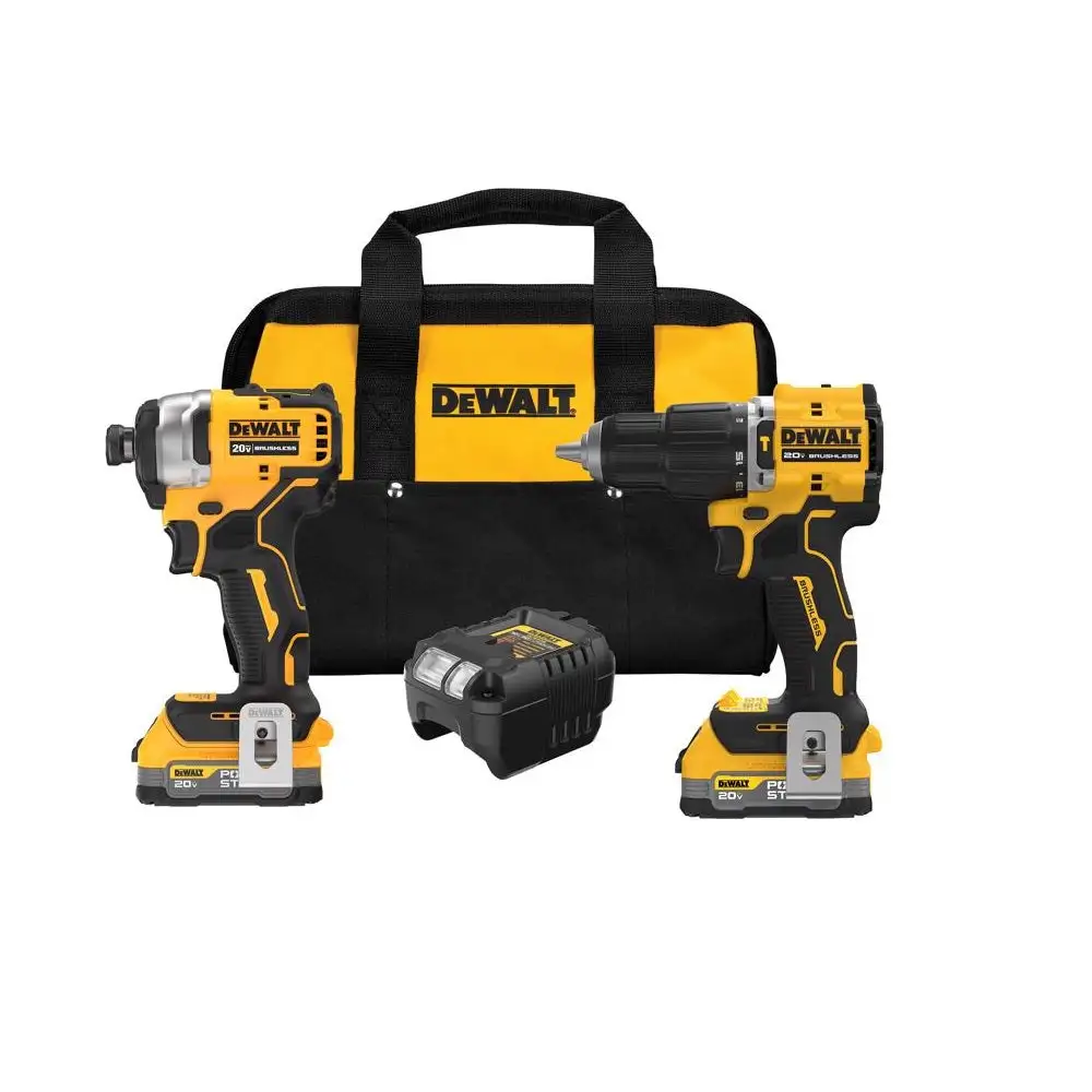 DeWalt DCK226E2 20V MAX ATOMIC Compact Hammer Drill and Impact Driver Kit