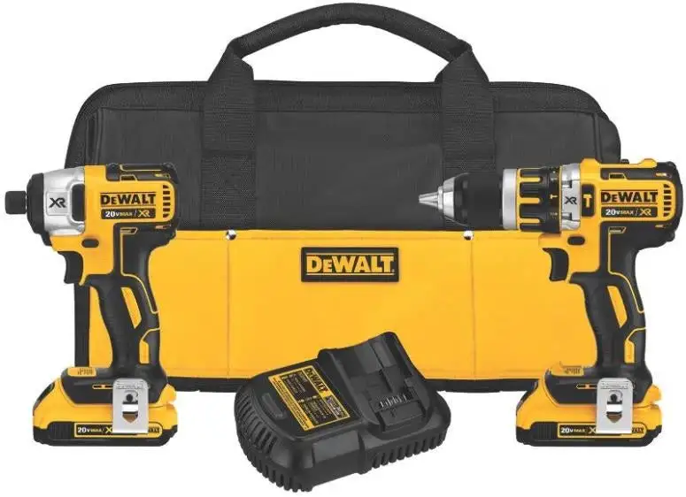 DeWalt DCK287D2/DCK286D2 Cordless Combo Drill Kit