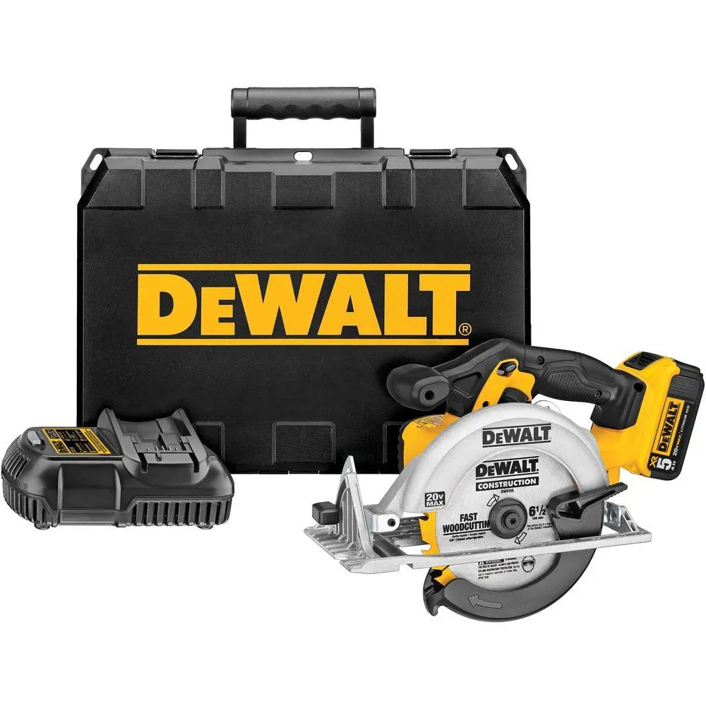 DeWalt DCS391P1 20-Volt Max Lithium-Ion Cordless Circular Saw Kit