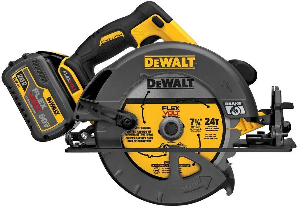 DeWalt DCS575T2 Flexvolt Brushless Circular Saw Kit