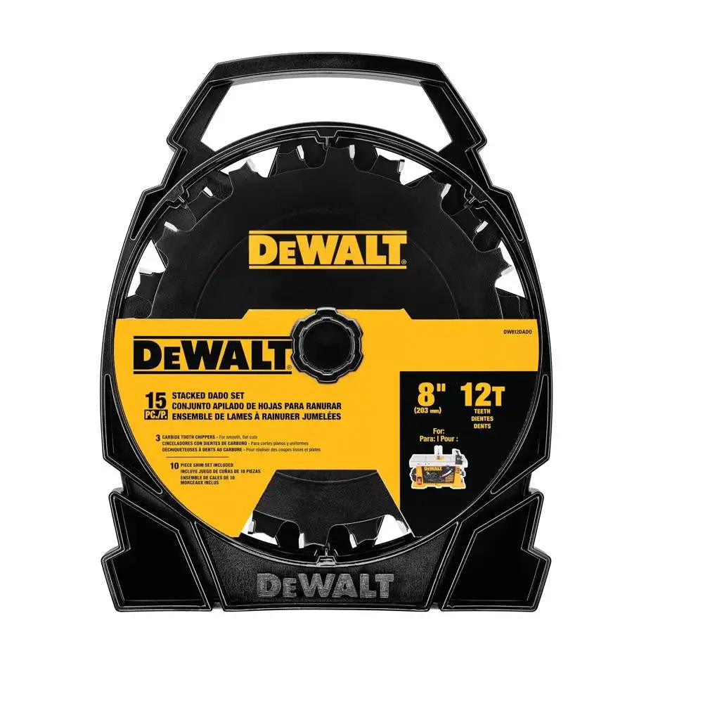 DeWalt DW812DADO Dado Blade Set