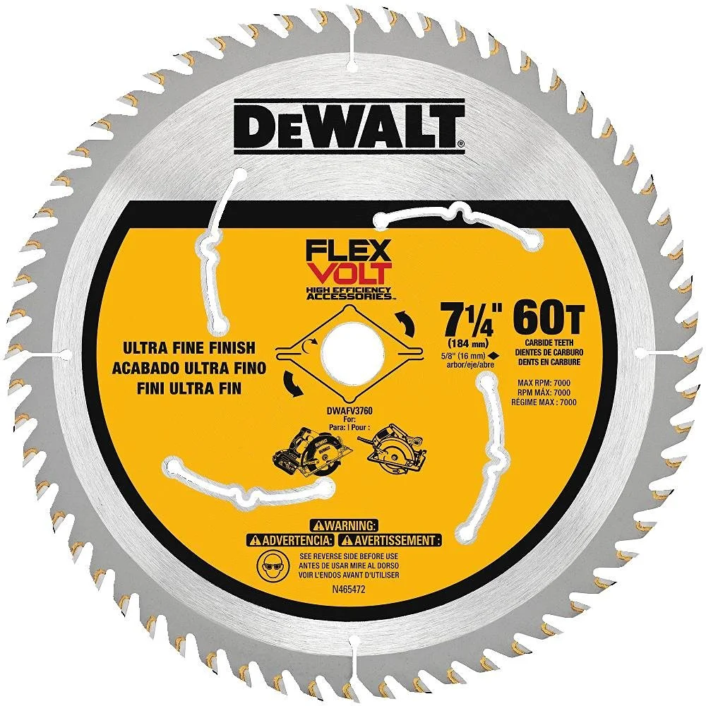 Dewalt DWAFV3760 Circular Saw Blade