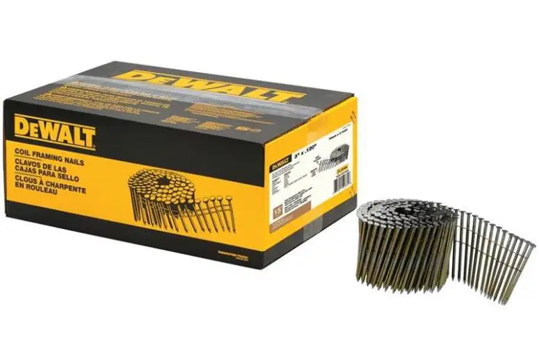 DeWalt DWC10P120D 15-Degree Coil Framming Nails