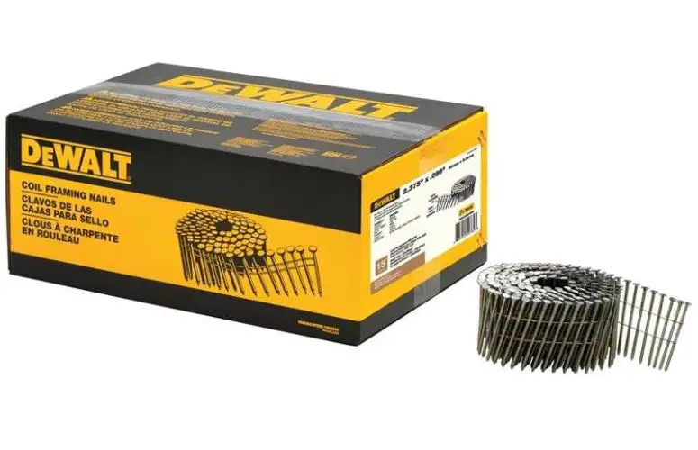 DeWalt DWC8R99BD 15-Degree Coil Framing Nails