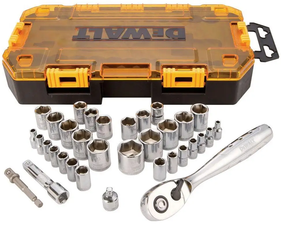 DeWalt DWMT73804 SAE/Metric Socket Set