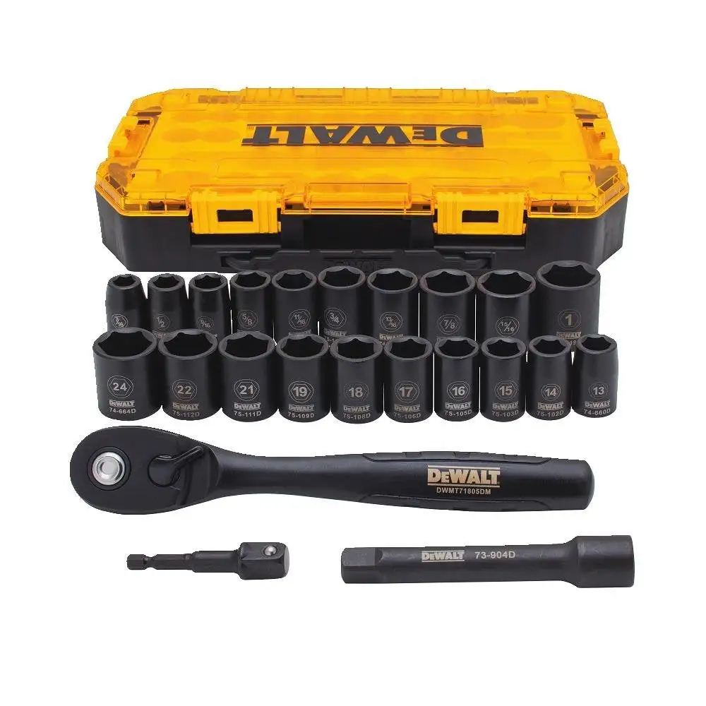 DeWalt DWMT74739 1/2 Drive Impact Socket Set