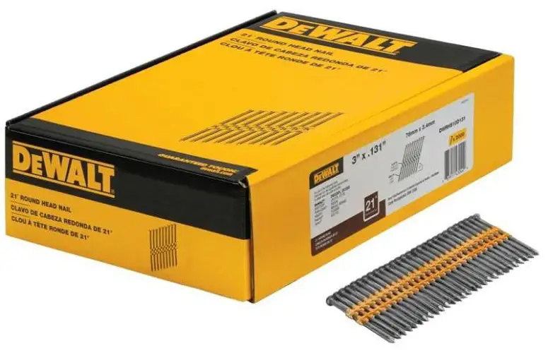 DeWalt DWRHS10D131 21-Degree Metal Framing Nails