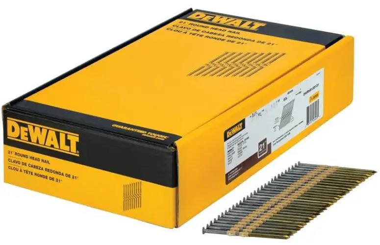 DeWalt DWRHS10DR131G 21-Degree Metal Framing Nails